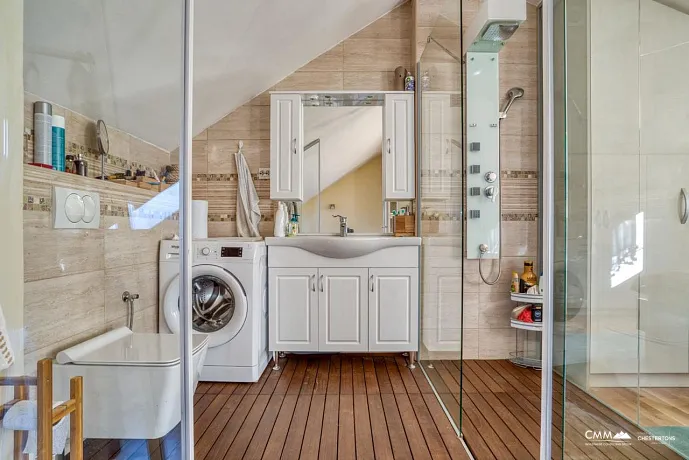 Wunderschöne Steinvilla in Prčanj mit Panoramablick auf die Bucht